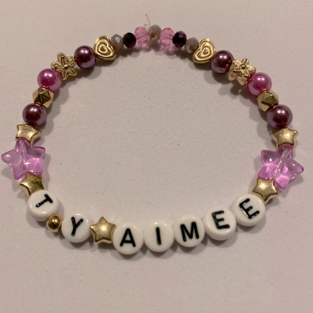 Thank You Aimee Taylor Swift Handmade Friendship Bracelet